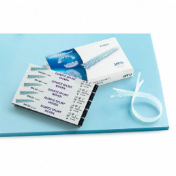 Quartz Splint Woven 2,5мм*0,4мм*8см (5шт) Лента для шинирования кварцевая, RTD