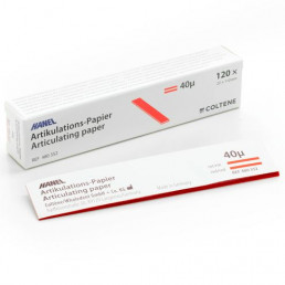 Копирка бумага HANEL 40мик. 480352 прямая красная (120листов) Coltene