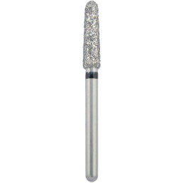 Бор алмазный 878K-021SC-FG (1шт) форма торпеда коническая, крупное зерно, NTI