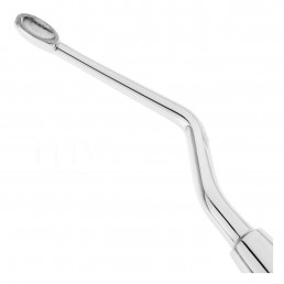 25-9 Ложка кюретажная HemingWay, овальная, 3,0мм, изогнутая