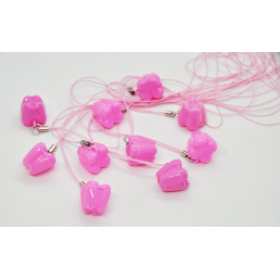 Контейнер для молочных зубов «Зубик» розовый (10 шт.)