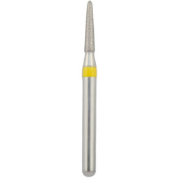 Бор алмазный 877K-012SF-FG (1шт) форма торпеда коническая, мелкое зерно, NTI
