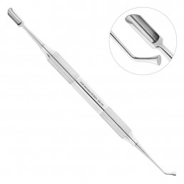 40-70 Инструмент для внесения костного материала, штопфер 4,0 мм, лопатка прямая 13,0 ммх 6,0 мм