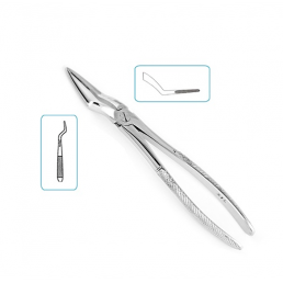 01-157 PRO Щипцы для удаления зубов №51L верхние, корневые Байонеты, AGILE