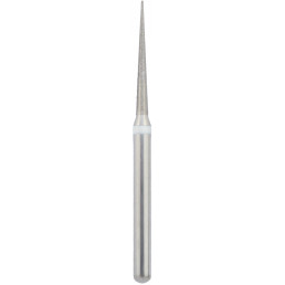 Бор алмазный 859-012UF-FG (1шт) форма конус остроконечный, мелкое зерно, NTI