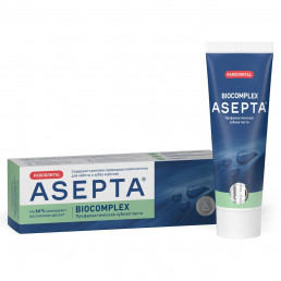 Зубная паста АСЕПТА® Биокомплекс, Здоровые дёсны (75 мл), ASEPTA