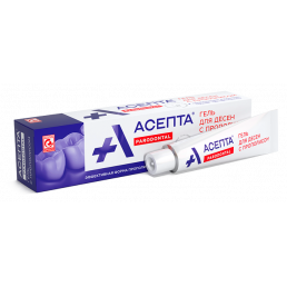 Асепта, гель для десен с прополисом (10 г) 