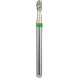 Бор алмазный 830-014C-FG (1шт) форма грушевидный, крупное зерно, NTI