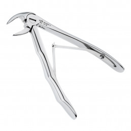 12-7B Щипцы для удаления зубов детские нижние, корневые с упором