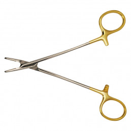 Иглодержатель хирургический прямой Mayo-Hegar, 153 мм, карбид-вольфрамовые вставки (1шт) AGILE