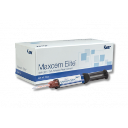 МаксЦем элит МИНИ  (1шпр х 5г+8нас) цвет: Прозрачный -  цемент двойного отвержд KERR (Maxcem)