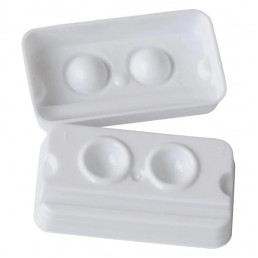 Палитра стоматологическая, 2 слота (10 шт/уп) (палетка)