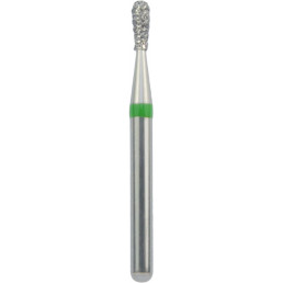Бор алмазный 822-012C-FG (1шт) форма грушевидный, крупное зерно, NTI