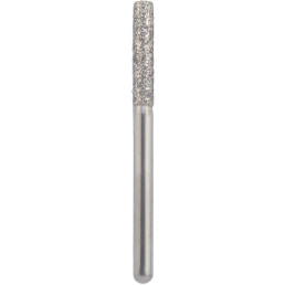 Бор алмазный 837-016M-FG (1шт) форма цилиндр, среднее зерно, NTI