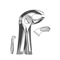 Щипцы для удаления зубов №23 нижние, моляры правые, AGILE
