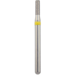 Бор алмазный 835KR-012SF-FG (1шт) форма цилиндр, мелкое зерно, NTI