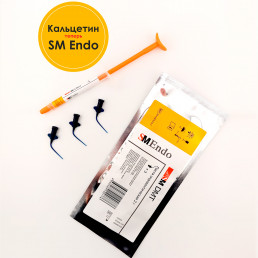 СМ Эндо (1 шпр*2 г+20 насадок) паста на основе гидроокиси кальция, SM DMT (SM Endo) (стар. Кальцетин Эндо)