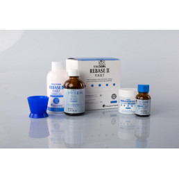 Ребейз 2 (80г+50мл+15мл) Набор для жесткой перебазировки протезов, Tokuyama (Rebase II)