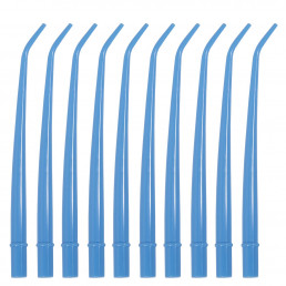 Пылесосы хирургические одноразовые нестерильные (Голубые 1/16, ⌀3мм) 25 шт, Dispodent