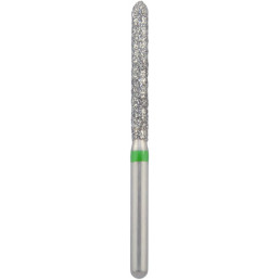 Бор алмазный 879L-014C-FG (1шт) форма торпеда длинная, крупное зерно, NTI