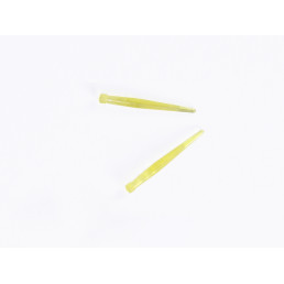 Юнипин 208 (100 шт.), Штифты беззольные, 0.8 мм, жёлтые, Кагаяки (Kagayaki YuniPin)