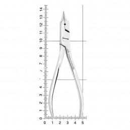 32-39B Крампонные щипцы, мини, 12 см, 0,9 мм / 0,7 мм