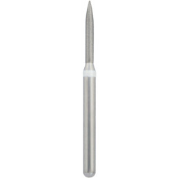 Бор алмазный 862-010UF-FG (1шт) форма конус, мелкое зерно, NTI