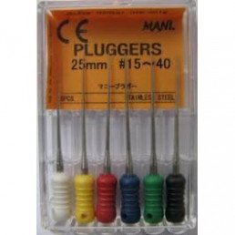Плаггер 25 мм №20  (6 шт/уп) MANI (pluggers)