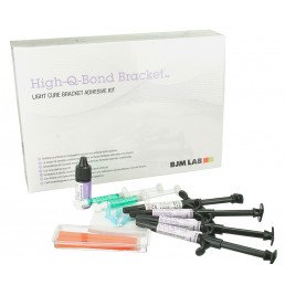 Хай Кью Бонд Брекет (2шпр*2+ 6мл+ 4шпр*4 +аксс.) свет. отвер. цемент для фиксации брекетов, BJM (High-Q-Bond Light Cure Adhesive Bracket Kit)