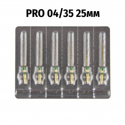 Файл SC PRO машинный 25мм 04/35 (6шт.) с памятью формы SOCO (СОХО)