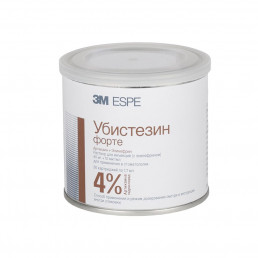 Убистезин Форте 4%, 1:100 000 (50 карпул) Карпульный анестетик с эпинифрином, 3М