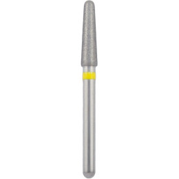 Бор алмазный 856-021SF-FG (1шт) форма конус длинный, мелкое зерно, NTI