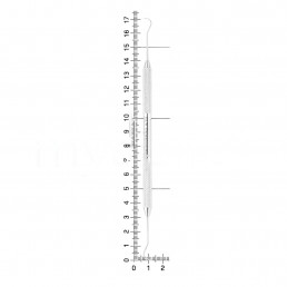 27-24A Зонд стоматологический двусторонний комбинированный, Пародонтологический, HLW