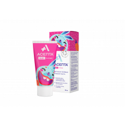Зубная паста детская АСЕПТА® BABY 0-3 Клубника и йогурт (50 мл) 