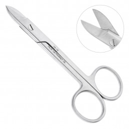 19-19 Ножницы коронковые прямые, 100 мм