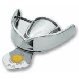 Ложка слеп. Желез. НЕ перф. с бортиками В-S (1шт) ASA Dental