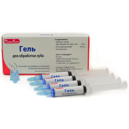 Травильный гель 35% набор (4шпр*3мл) СтомаДент