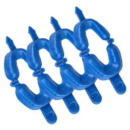 Ложки для фторирования Шербет, размер L (Синие) (50шт) SHERBET StaiNo