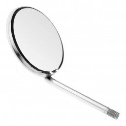 23-6 Зеркало стоматологическое, родий, №5, 24 мм, 12 шт/уп