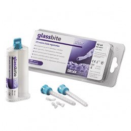 ГлассБайт (1 карт *50мл) - Прозрачный материал для регистрации прикуса DETAX (Glassbite clear)