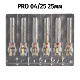 Файл SC PRO машинный 25мм 04/25 (6шт.) с памятью формы SOCO (СОХО)