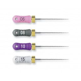 Ц-плюс файлы L25 №006 (C+ FILE) ручные (6шт) Dentsply (ReadySteel) 