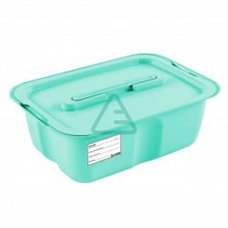 Контейнер для замачивания инструментов 10л Бирюзовый Еламед 