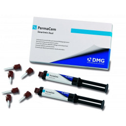 Пермацем Smartmix Dual (2шпрх10г) цемент двойного отверждения для фиксации, DMG (PermaCem)