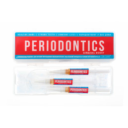 PERIODONTICS Gingival Boost (3*2,5мл+2 капы) Набор для лечения заболеваний пародонта и слизистой полости рта, Belle