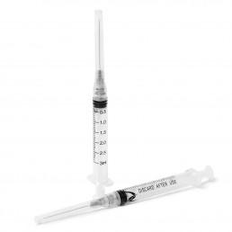 Шприц эндодонтический для промывания каналов ДС ПОЛИР стерильно, одноразовый (3мл, 1шт) DentalCombo
