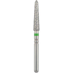 Бор алмазный 878KSE-021C-FG (1шт) форма торпеда коническая, крупное зерно, NTI