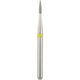 Бор алмазный 889-010SF-FG (1шт) форма пламевидный, мелкое зерно, NTI