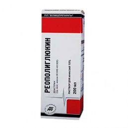 Реополиглюкин р-р для инфузий 10% (200 мл) Белмедпрепараты