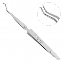 H-322C Обратный пинцет с позиционером, 16,0 см 